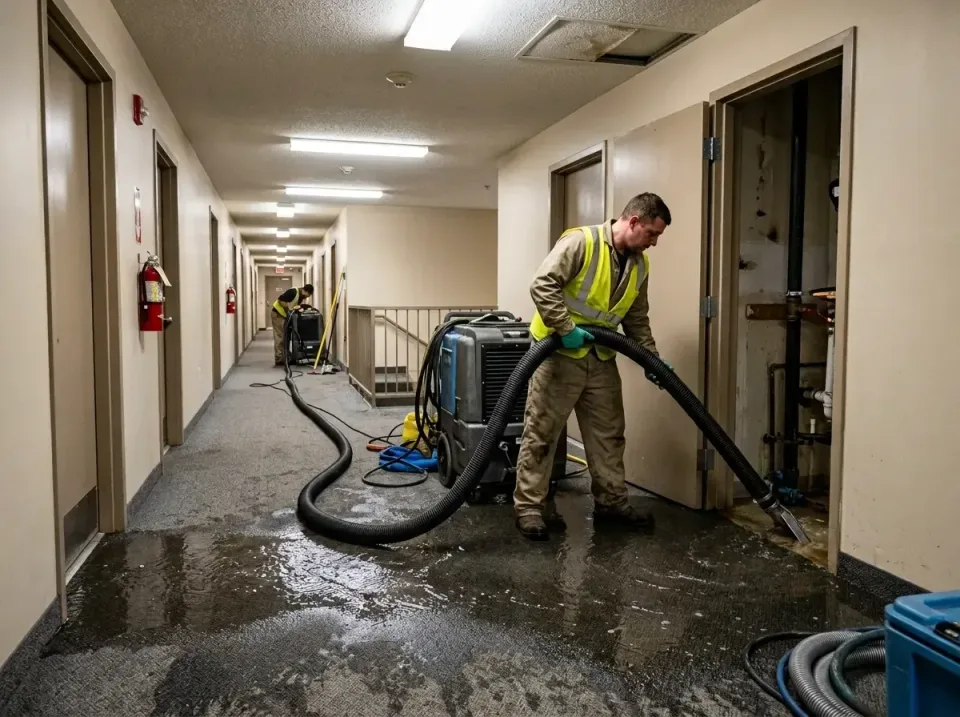 multi-unit-apartment-hallway-f-005 — frequently asked questions, Emergency Burst Pipe Water Extraction & Removal in South Gr…
